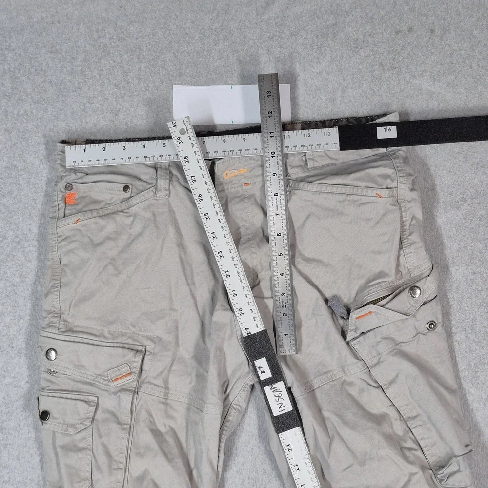 Replay Men Pants W36 Beige Cargo Twill 27